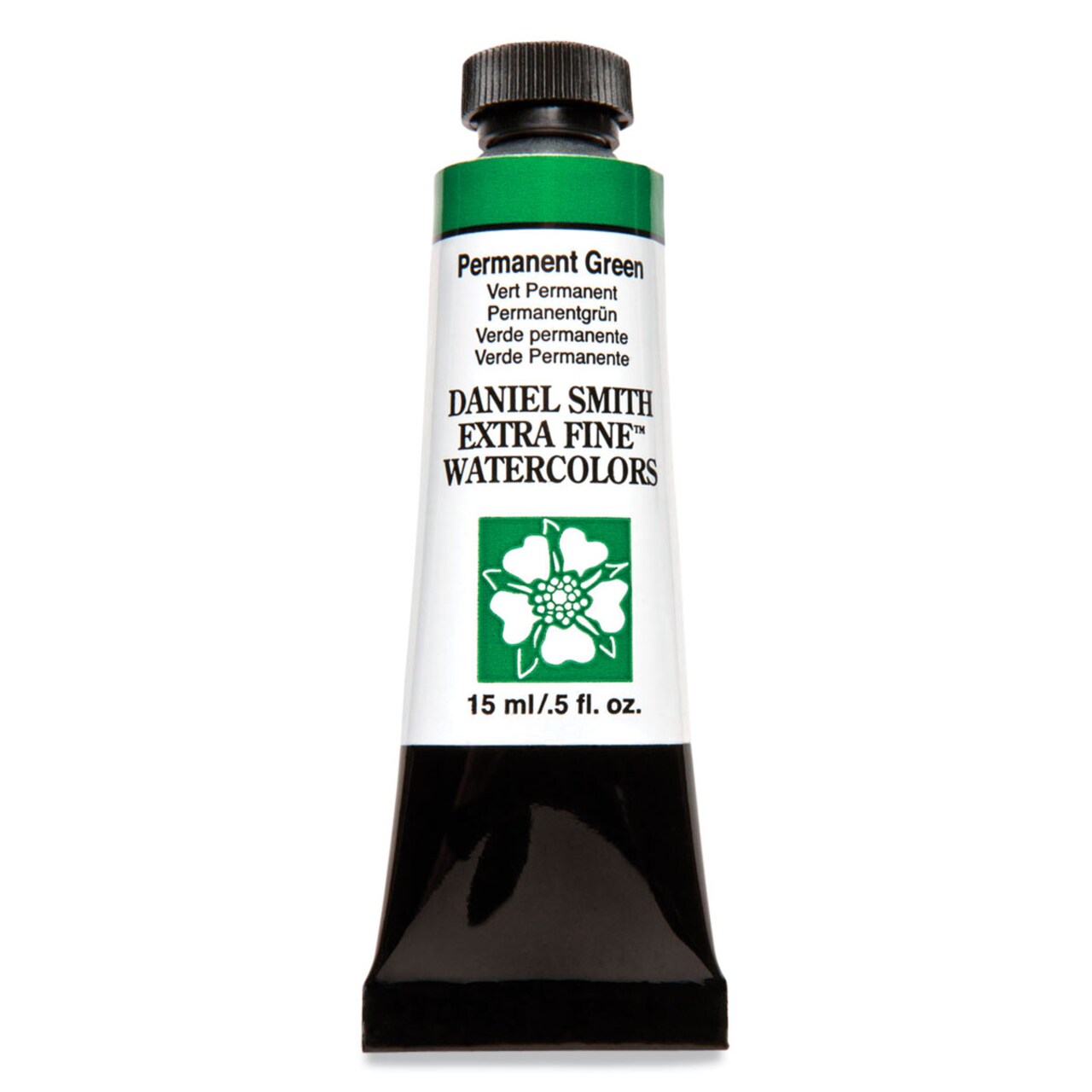 Daniel Smith Extra Fine Watercolor - Permanent Green, 15 ml Tube